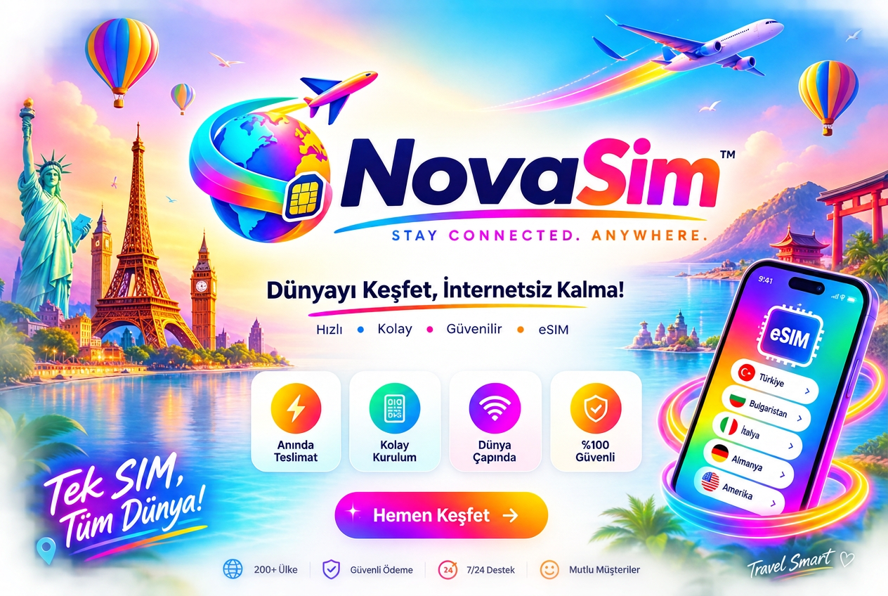 NovaSIM — dünyayı keşfet, internetsiz kalma